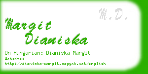 margit dianiska business card